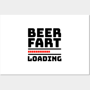 Fart Joke - BEER FART LOADING Posters and Art